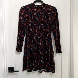 Topshop | Fall floral dress | US 2 | EUR 34 | UK 6